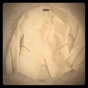 White blazer